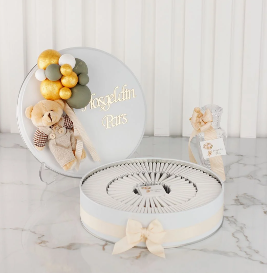 Ayıcıklı Erkek Bebek Çikolatası